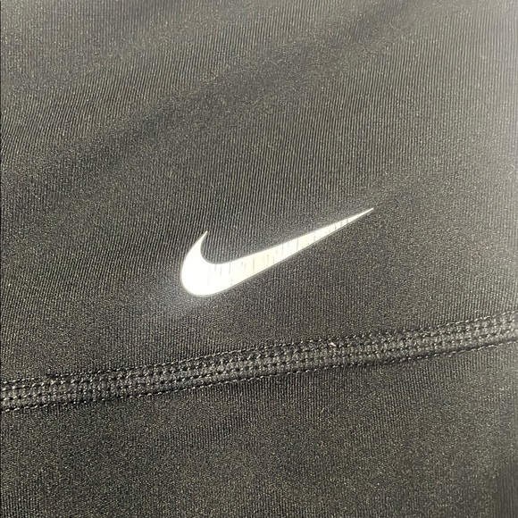 Nike Women’s Black Athletic Shorts with Compression Fit - Picture 2 of 5